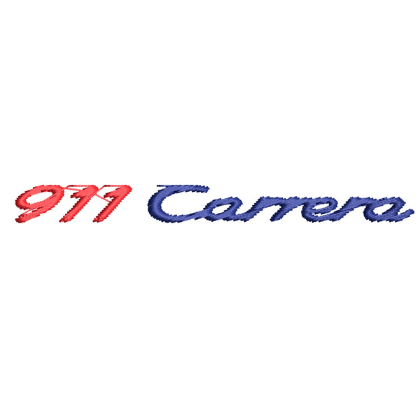 911 Carrera Embroidery Download File Logo Brand Car Embroidery Design.png