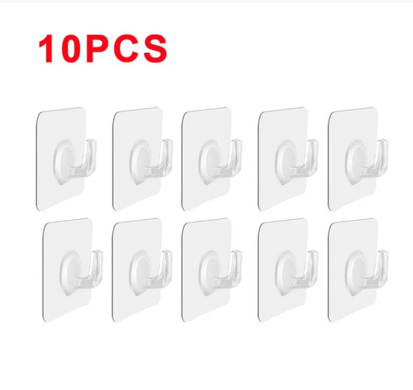 oFXX5-10-20Pcs-Self-adhesive-hook-Transparent-door-wall-hook-child-heavy-load-rack-Kitchen-bathroom.jfif