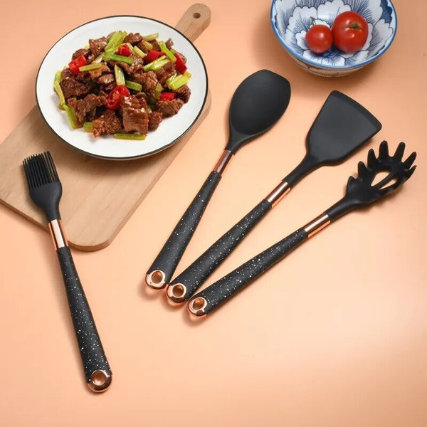 Y1241set-Apricot-Black-Kitchenware-Set-Silicone-Material-No-Hurt-the-Pot-5sets-Options-for-Kitchen-Cooking.jpg
