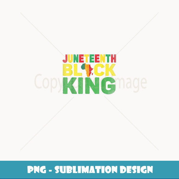 Juneteenth Black King Melanin Dad Fathers Day Black Pride - High-Quality PNG Sublimation Download