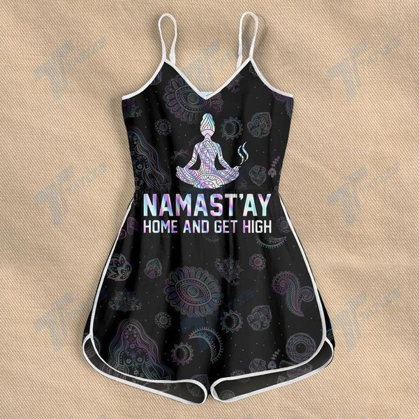 CANNABIS NAMAST'AY HOME AND GET HIGH ROMPERS FOR WOMEN DESIGN 3D SIZE XS - 3XL - CA102227.jpg