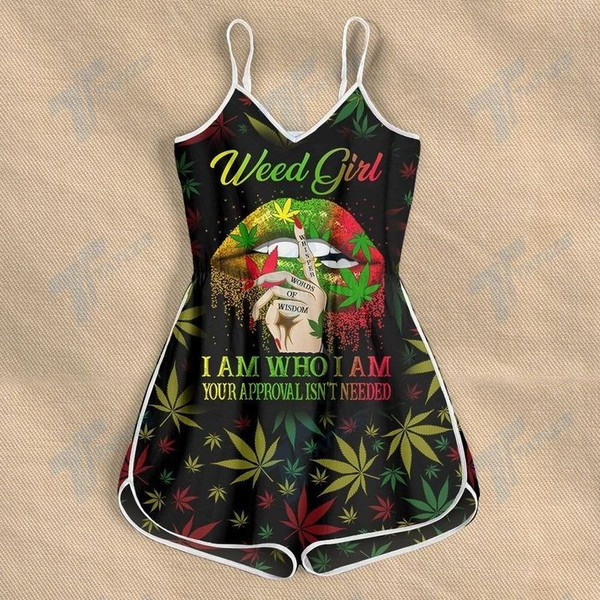 CANNABIS RASTA COLOR ROMPERS FOR WOMEN DESIGN 3D SIZE XS - 3XL - CA102221.jpg