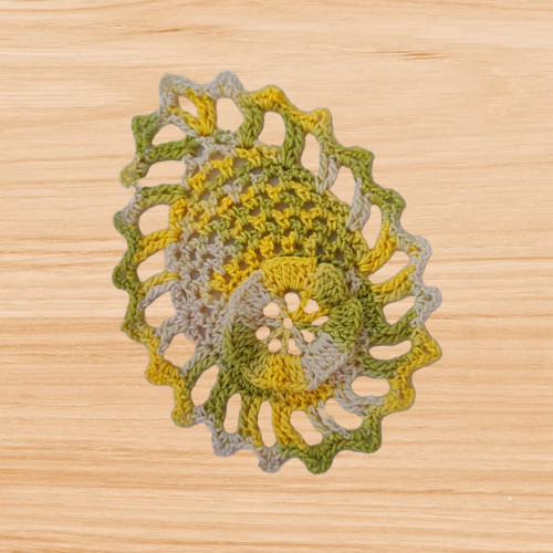 Crochet pineapple motif pattern