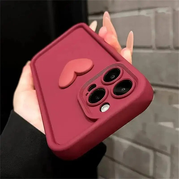 LWuqCute-INS-3D-Love-Heart-Matte-Phone-Case-for-Huawei-Honor-90-8X-X9-5G-Y7A.jpg