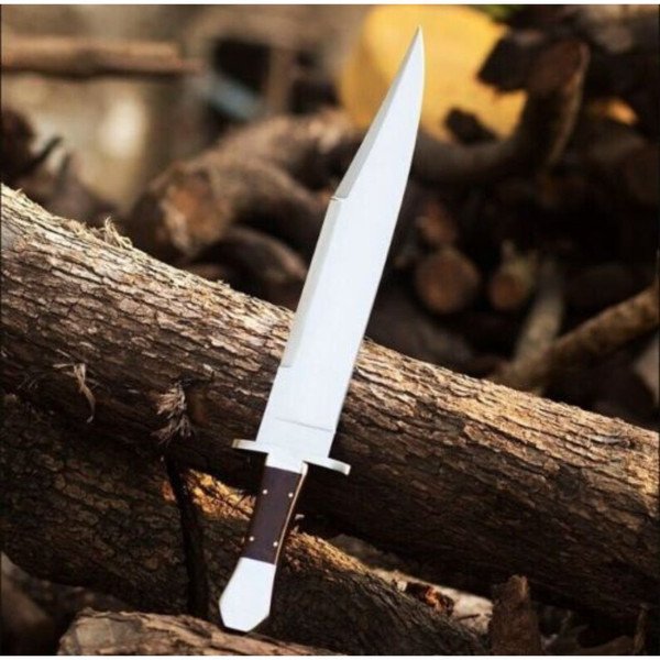 Alamo Musso Bowie Knife Fixed Blade Custom Handmade Bowie Knife Micarta Handle Gift For Him Special Bowie Knife Unique (2).jpg
