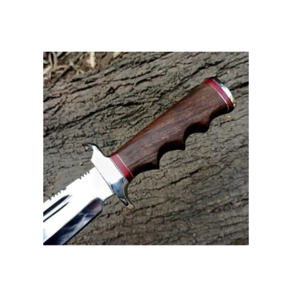 Toothpick Custom Handmade Bowie Knife Survival Bowie D2 Tool Steel Hunting Camping Knife Gift For Him Special Bowie (1).jpg