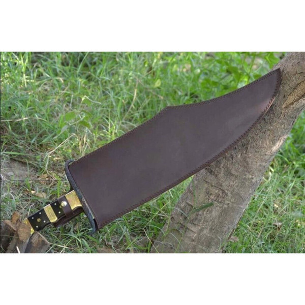 Extra Large Hunting Bowie Knife Custom Handmade Bowie Survival Knife D2 Steel Special Edition Bowie Knife Gift Unique (2).jpg