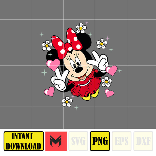 Cartoon Valentine Png Bundle, Valentine Mouse Story Png Bundle, Be My Valentine Png, Mouse And Friend Character Movie (5).jpg