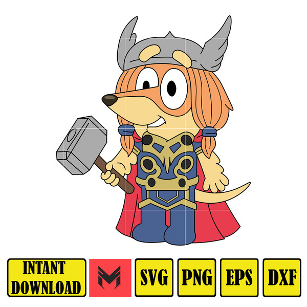 Layered Svg, Blue and Avengers Svg, Puppy Svg, Digital Download, Clipart, PNG, SVG, Cricut, Silhouette (7).jpg