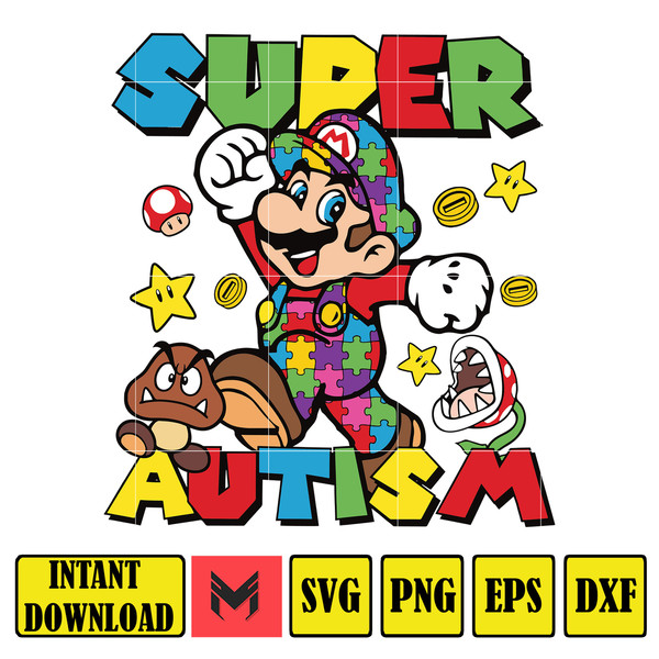 Autism Super Game Svg, Autism Awareness Svg, Awareness Svg, Be Kind Svg, Puzzle Svg, Autism Kid Svg, Super Autism Svg, Instant Download.jpg