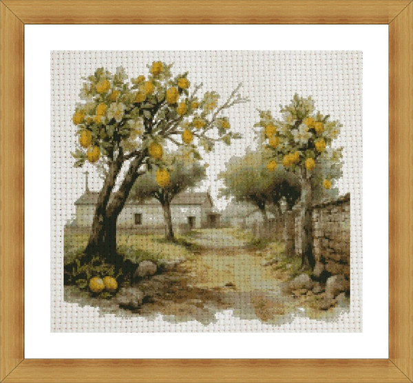 Village Road With Lemon Trees2.jpg
