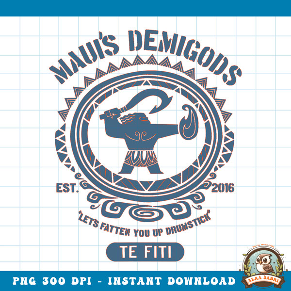 Disney Moana Maui_s Demigods Graphic png, digital download, instant png, digital download, instant .jpg