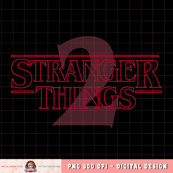 Netflix Stranger Things 2 Simple Logo T-Shirt copy.jpg