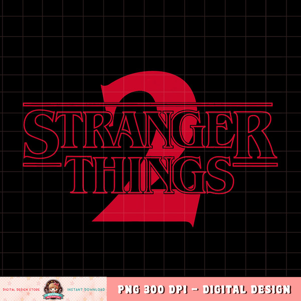 Netflix Stranger Things 2 Solid Logo T-Shirt copy.jpg