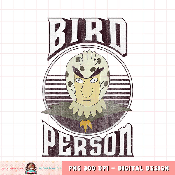 Rick And Morty Bird Person Poster Graphic T-Shirt copy.jpg