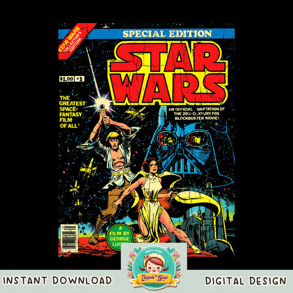 Star Wars Special Edition Comic Book png, digital download, instant .jpg