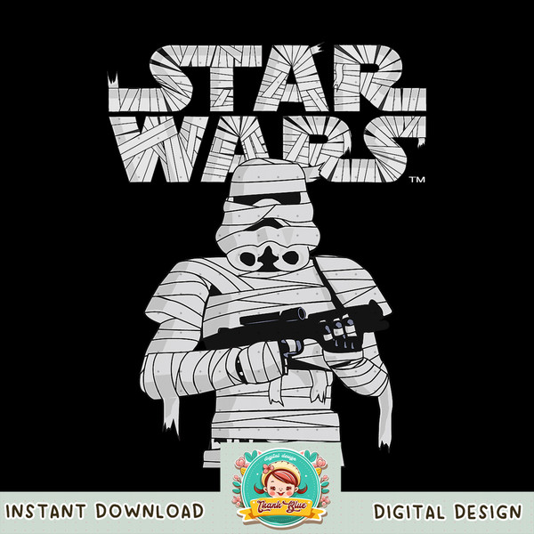 Star Wars Stormtrooper Mummy Halloween Costume png, digital download, instant .jpg