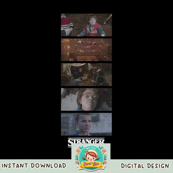 Stranger Things Day Film Strip png, digital download, instant .jpg