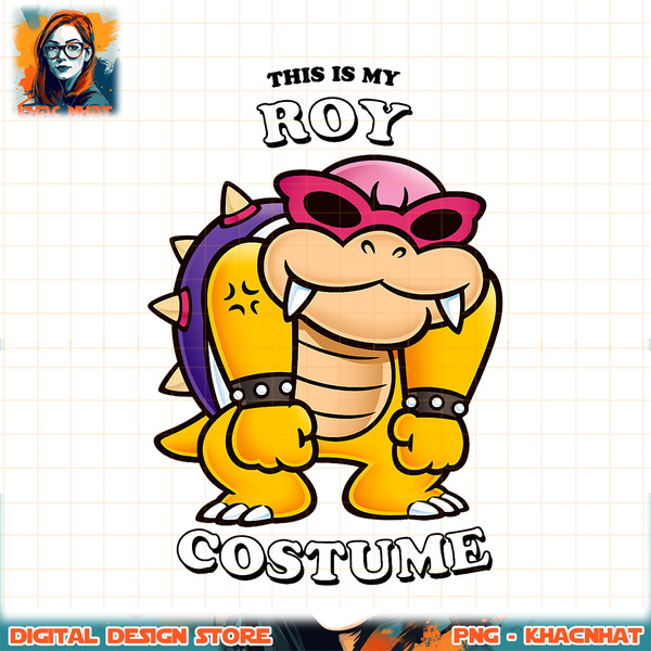 Super Mario This Is My Roy Costume png, digital download, instant .jpg