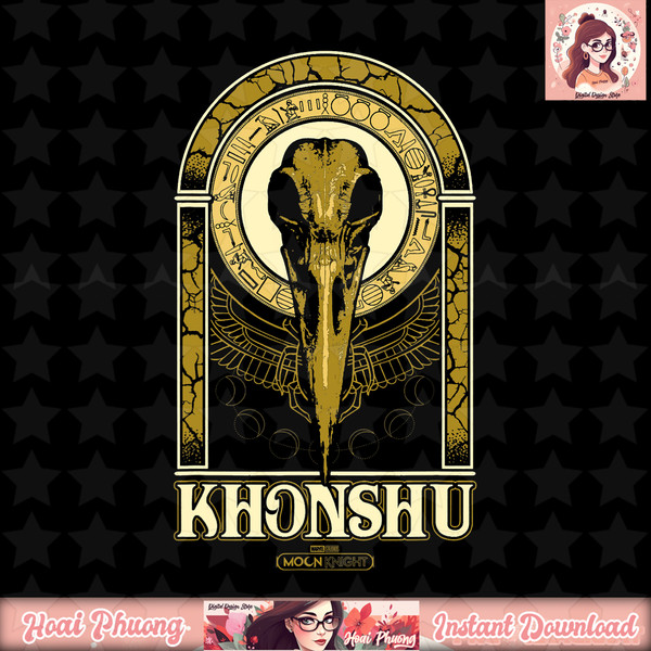 Marvel Moon Knight Khonshu Scarab Shrine T-Shirt .jpg