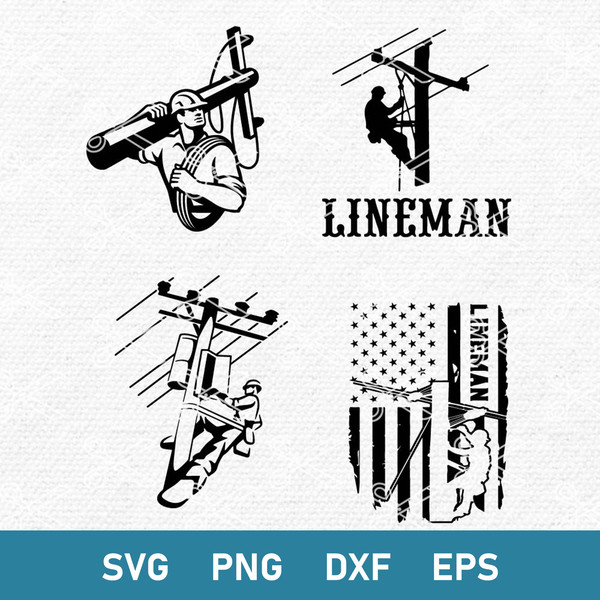 Lineman Electrician Svg, Lineman Svg, Lineman Clipart, Electrician Svg, Png Dxf Eps File.jpeg