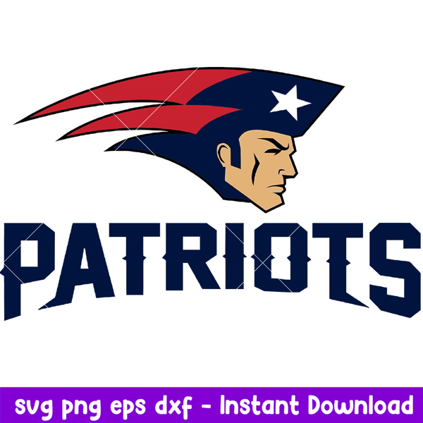 New England Patriots Football Team Logo Svg, New England Patriots Svg, NFL Svg, Png Dxf Eps Digital File.jpeg