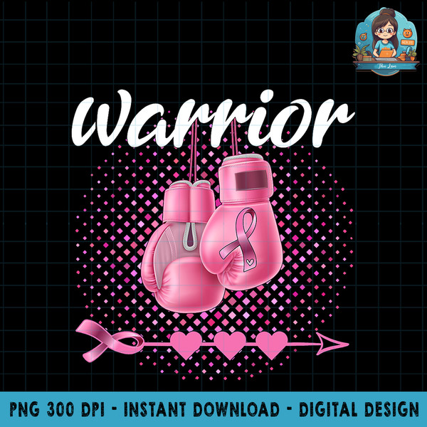 Breast Cancer Awareness Pink Boxing Gloves Warrior PNG Download.jpg
