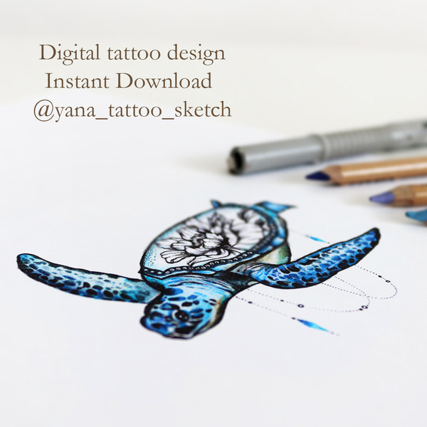 sea-turtle-tattoo-designs-for-females-sea-turtle-tattoo-idea-sketch-drawing-with-flower-3.jpg