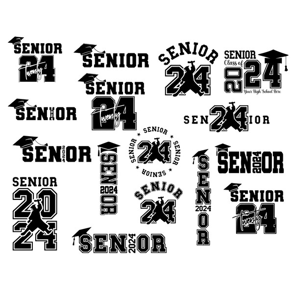 Senior 2024 SVG, Class of 2024 SVG, 2024 Graduate, Seniors, Graduation svg,2024 svg,Graduation 2024 svg,Senior 2024 SVG Bundle,Senior 24 svg.jpg