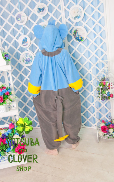 Shinx Pokemon kigurumi adult onesie pajama 01.jpg