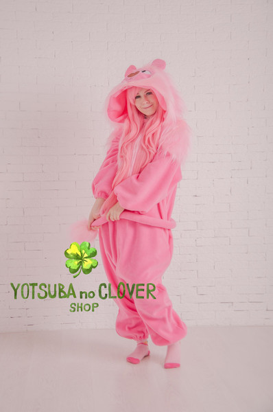 Pink lion Steven Universe kigurumi adult onesie pajama 07.jpg