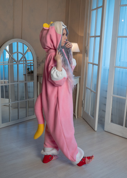 Galarian Slowpoke pokemon kigurumi adult onesie pajama 06.jpg