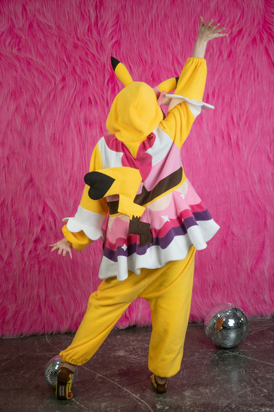 Pikachu pop star pokemon kigurumi adult onesie pajama 04.jpg