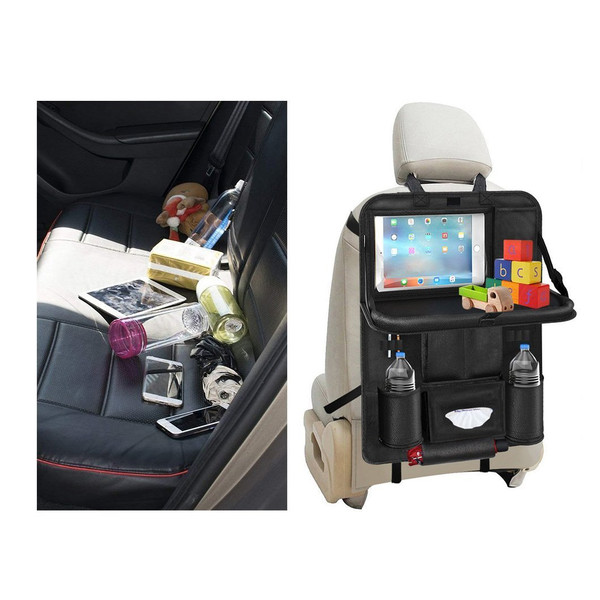 Back Car Seat Organizer With Tray & Holder - Inspire Uplift