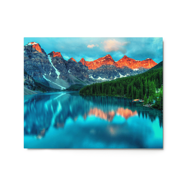 Lake Landscape Metal Print