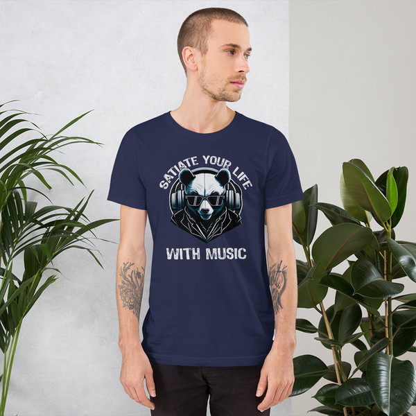 Satiate Your Life With Music Unisex t-shirt