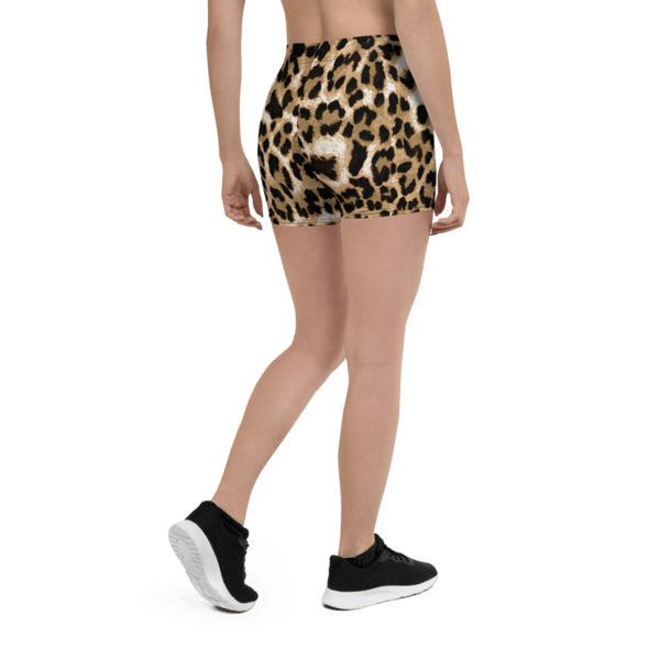 Leopard Print Animal Skin Pattern Shorts