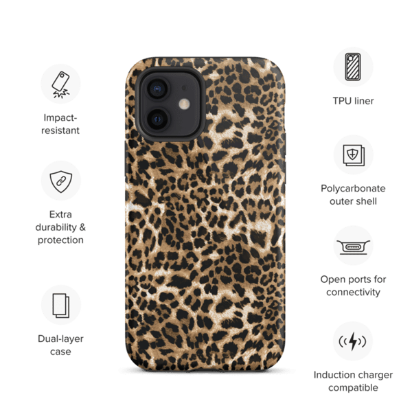 Leopard Print Animal Skin Pattern Tough Case for iPhone®