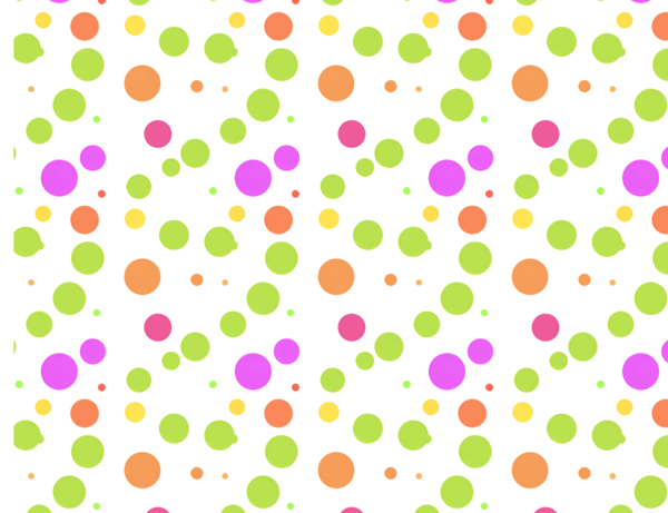 Cute Colorful Polka Dots Pattern Biker Shorts