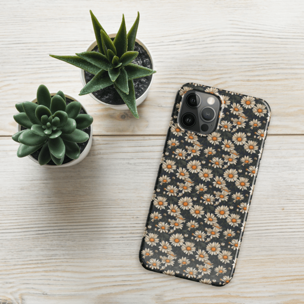 Daisy Flowers Retro Seamless Pattern Snap case for iPhone®