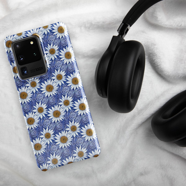 Daisy Flowers Floral Pattern Snap case for Samsung®