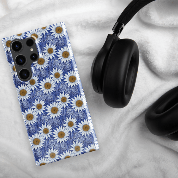 Daisy Flowers Floral Pattern Snap case for Samsung®