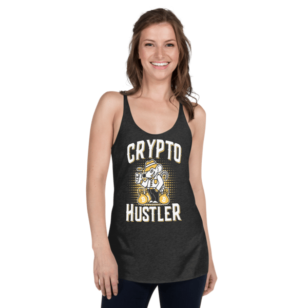 Crypto Hustler Women's Racerback Tank