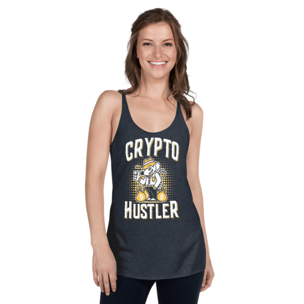 Crypto Hustler Women's Racerback Tank