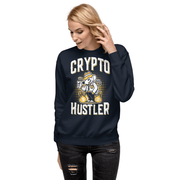 Crypto Hustler Unisex Premium Sweatshirt