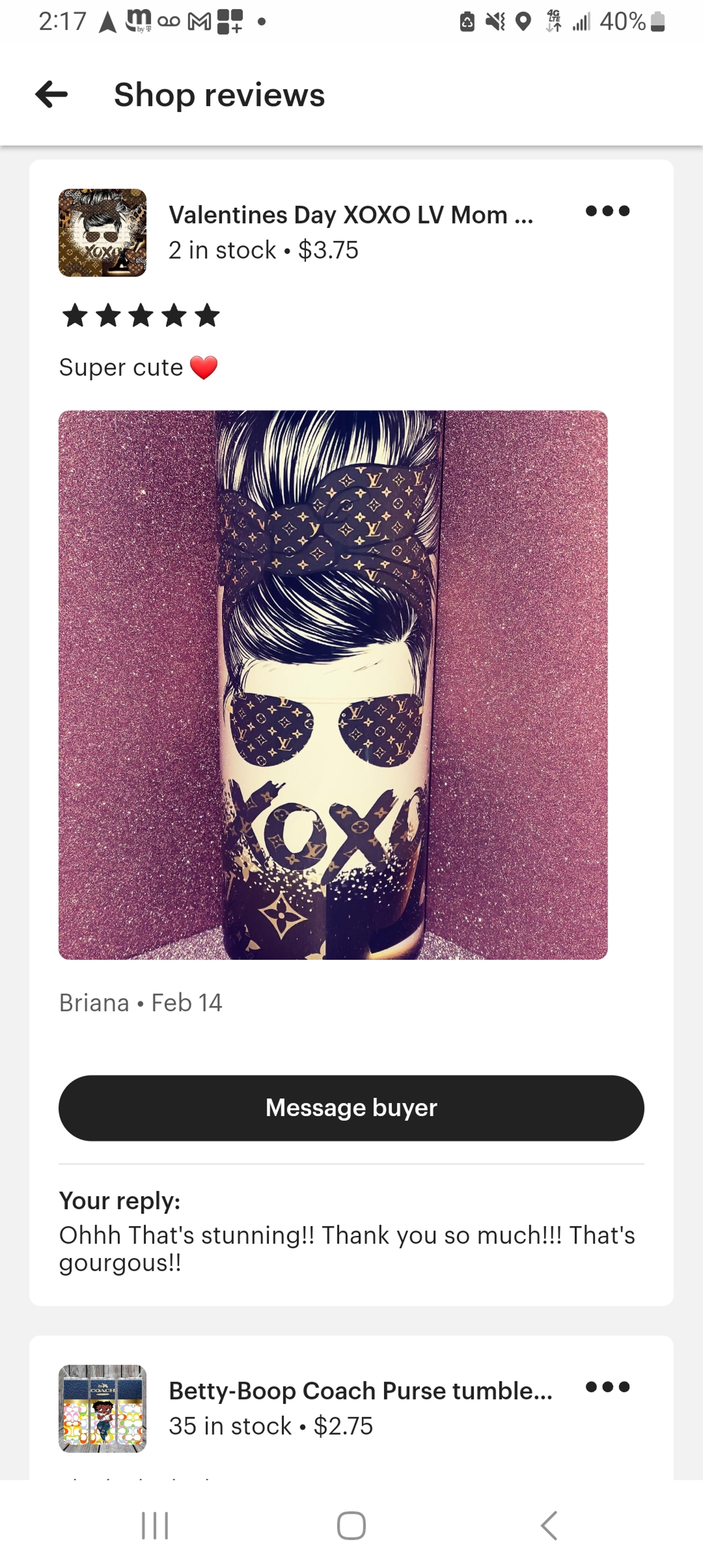 Customer Review Photo