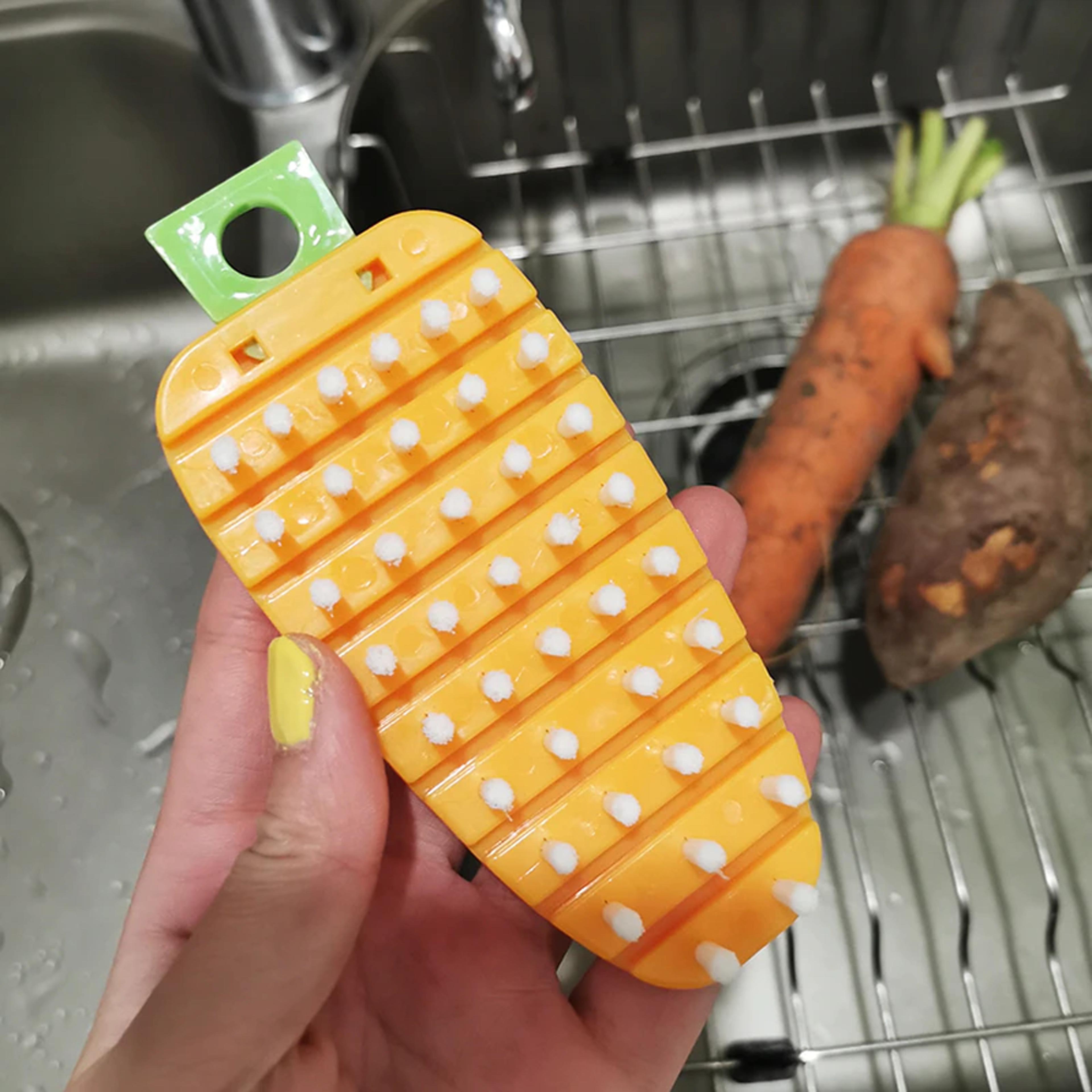 bendable fuller potato scrubbing brush