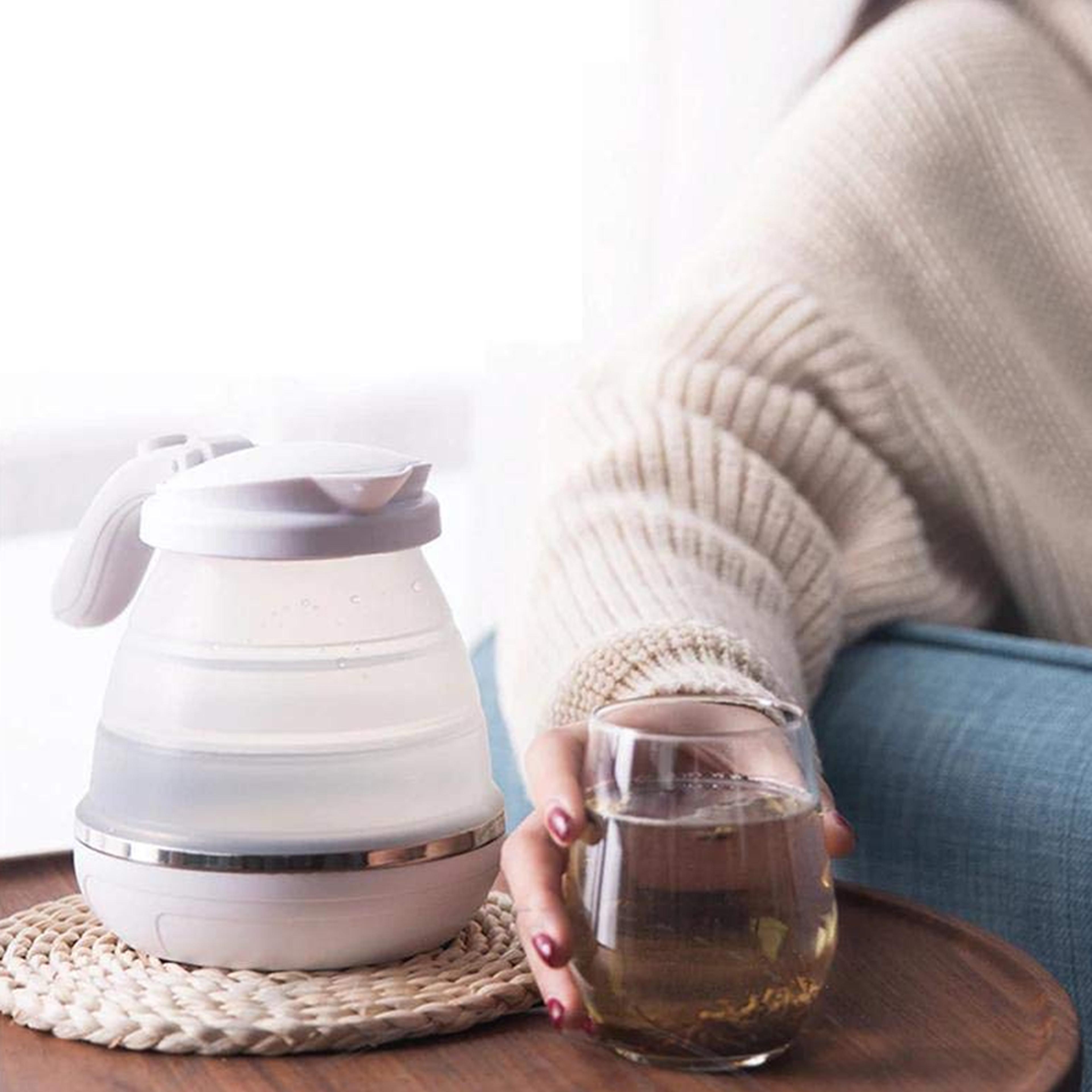 electric collapsible travel kettle
