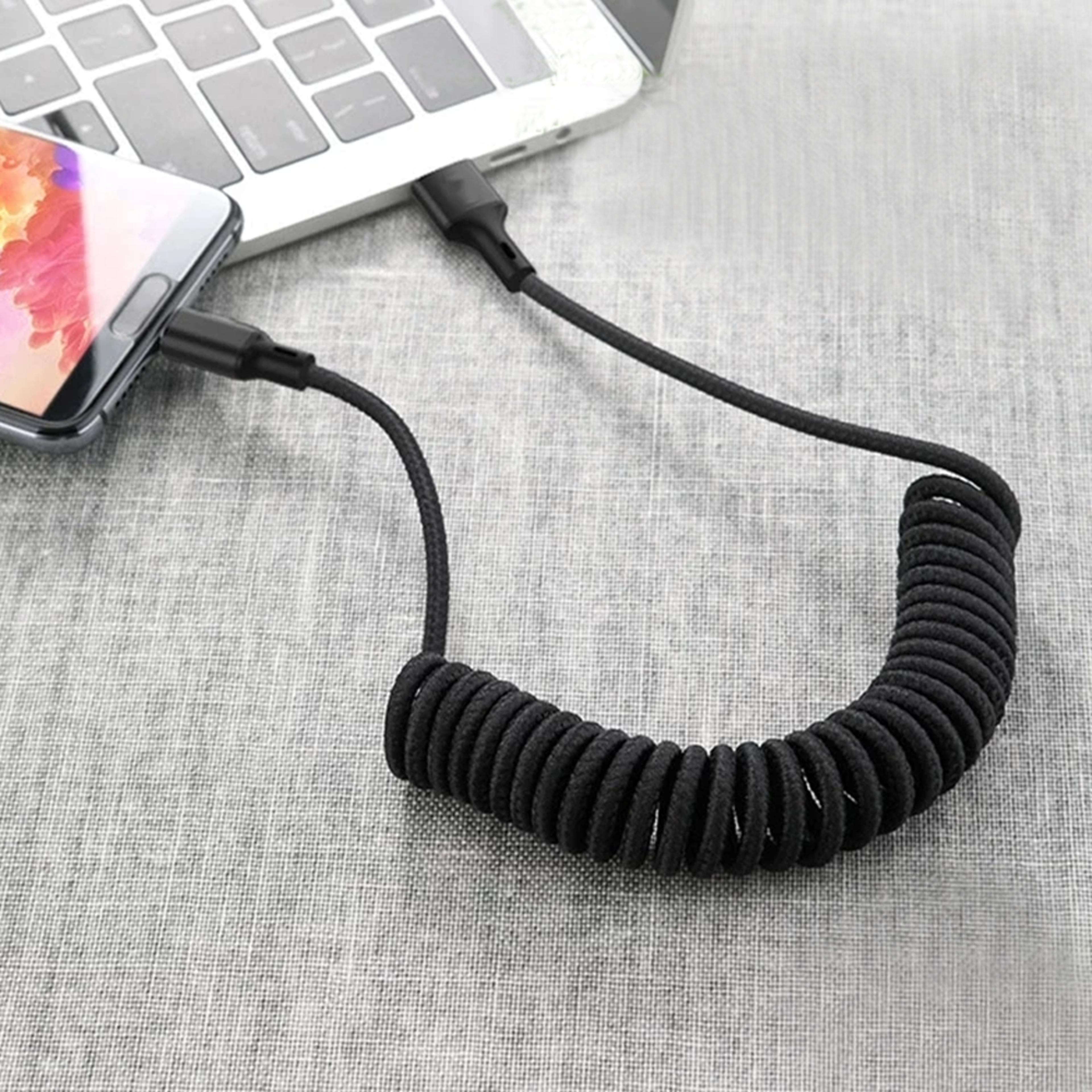 flexible charging cable for iphone & android