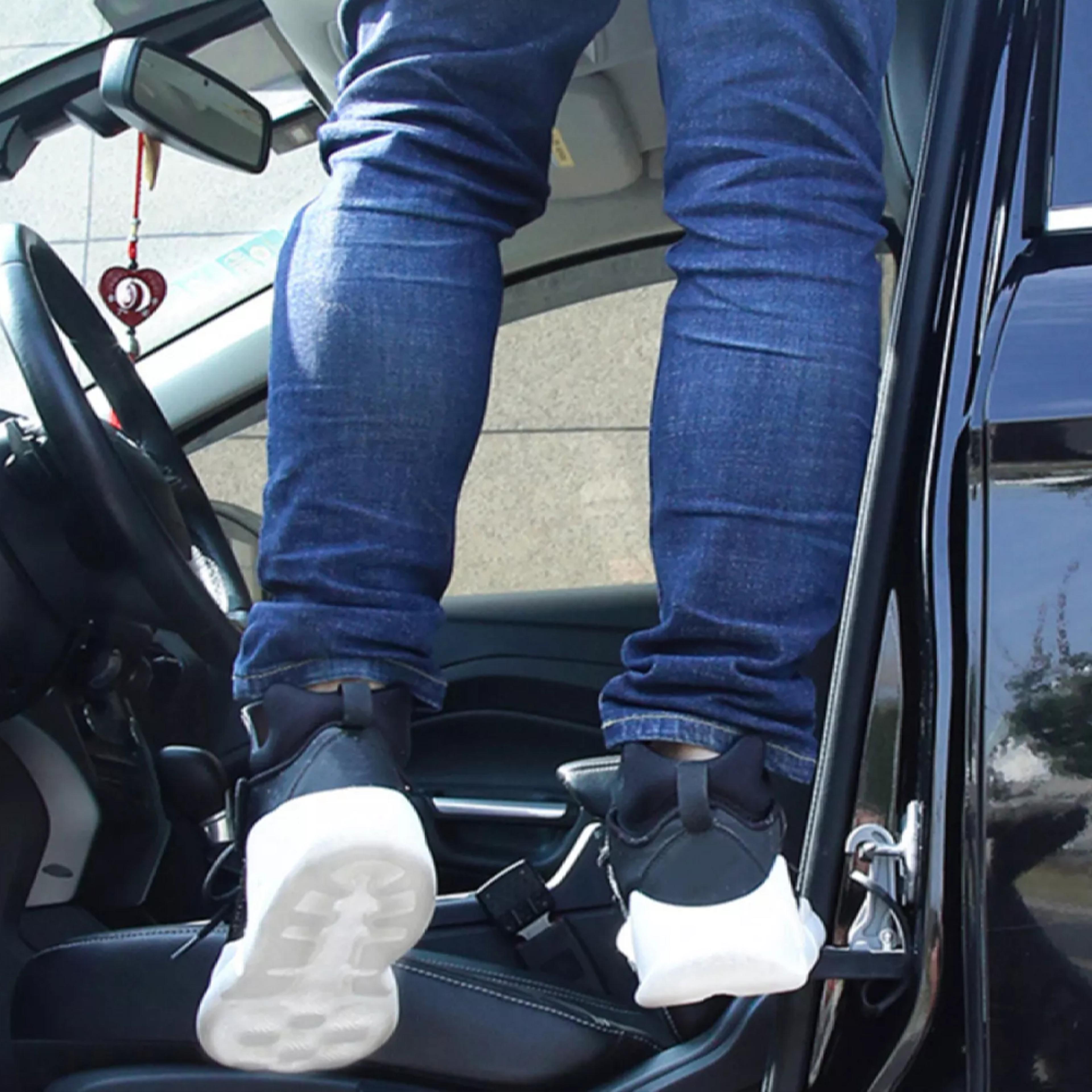 folding car rooftop doorstep foot peg